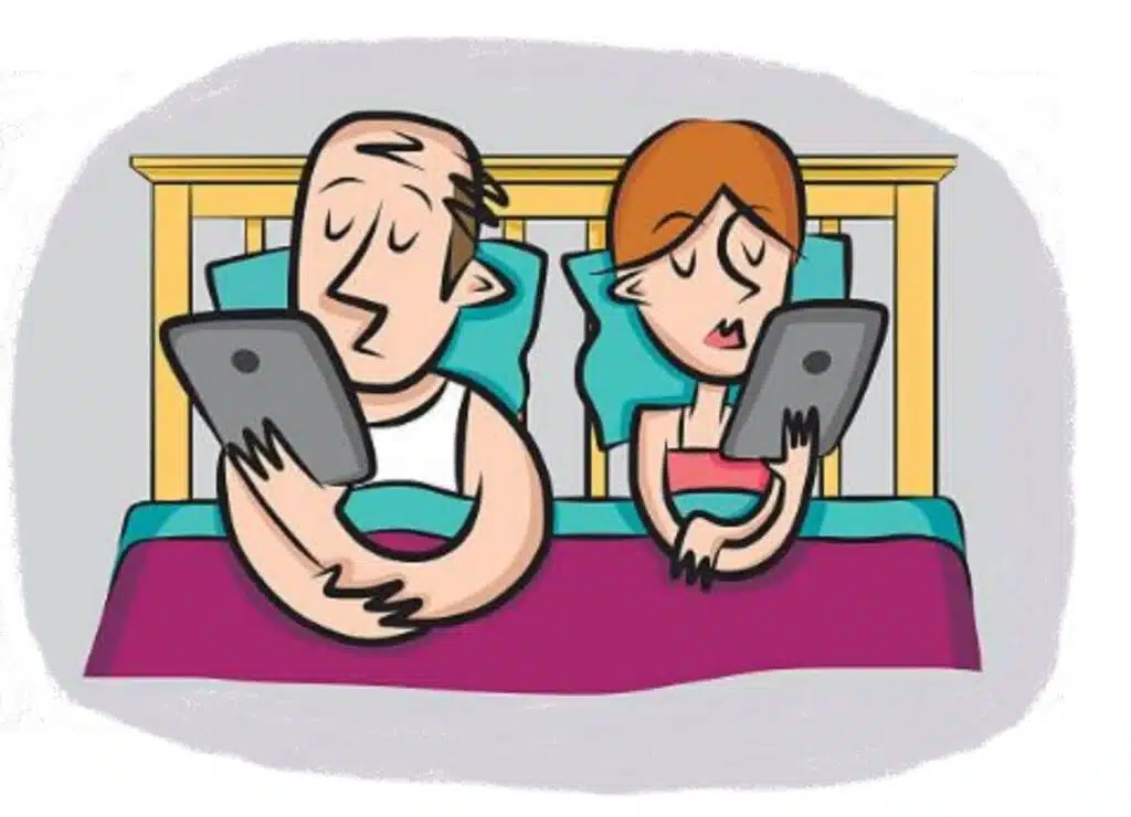 ManWifeInBed